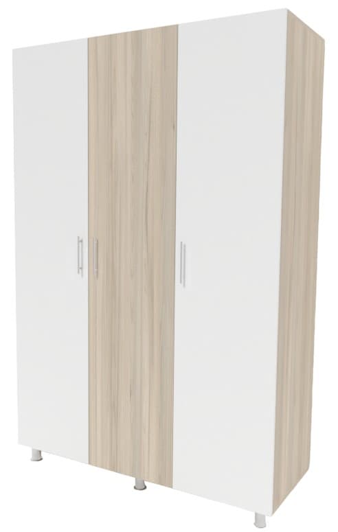 Dulap Smartex N3 160cm Light Oak/White