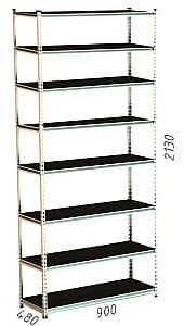 Стеллаж Moduline GV351984-8LBB