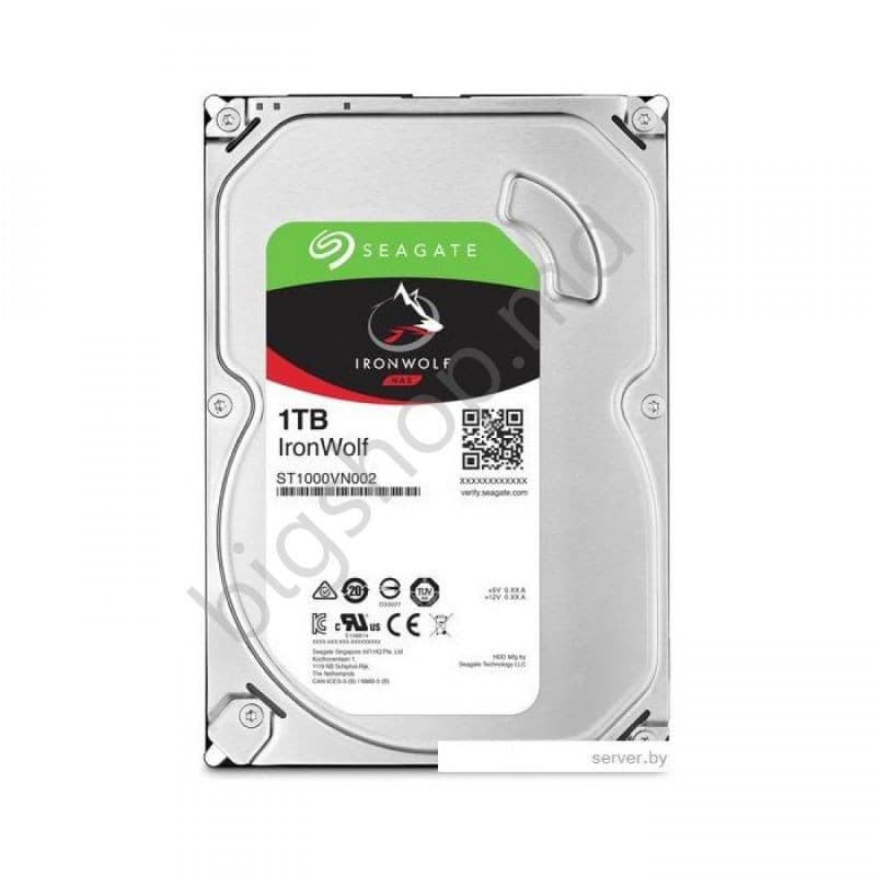 Жестки диск Seagate 3.5 HDD 1.0TB ST1000VN002