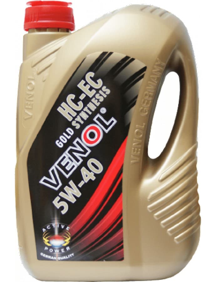 Моторное масло Venol 5W-40 5l Gold HC-EC Synthetic Activ