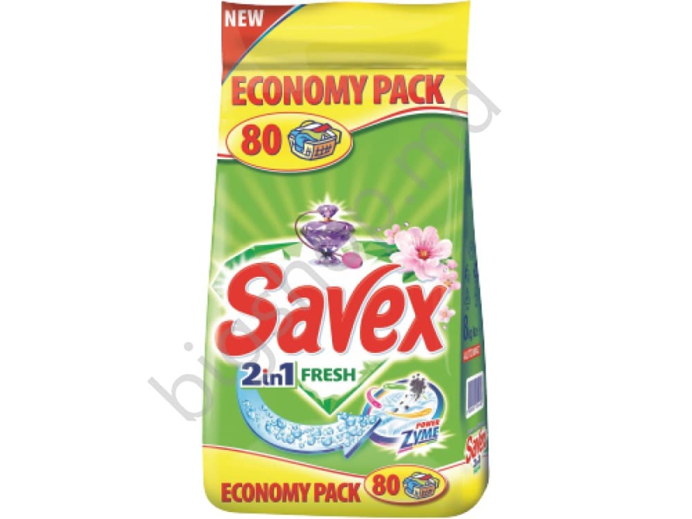 Detergent Savex Powerzyme 2 in 1 Fresh