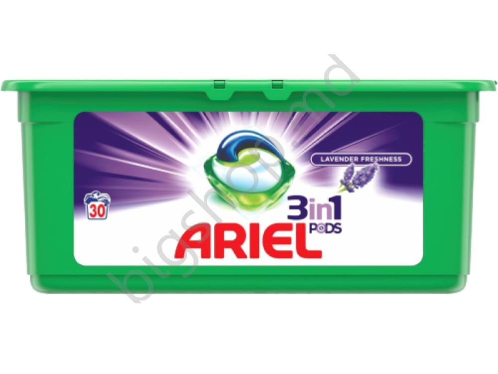 Средство для стирки Ariel 3 in 1 Pods Lavender Freshness 30 capsule