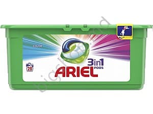 Средство для стирки Ariel 3 in 1 Pods Color 28 capsule