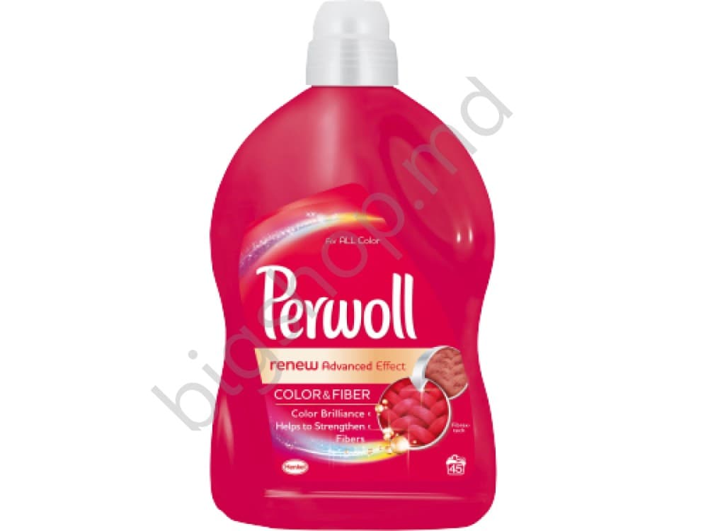 Detergent Perwoll  Renew Addvanced Effect Color & Fiber 2.7 L