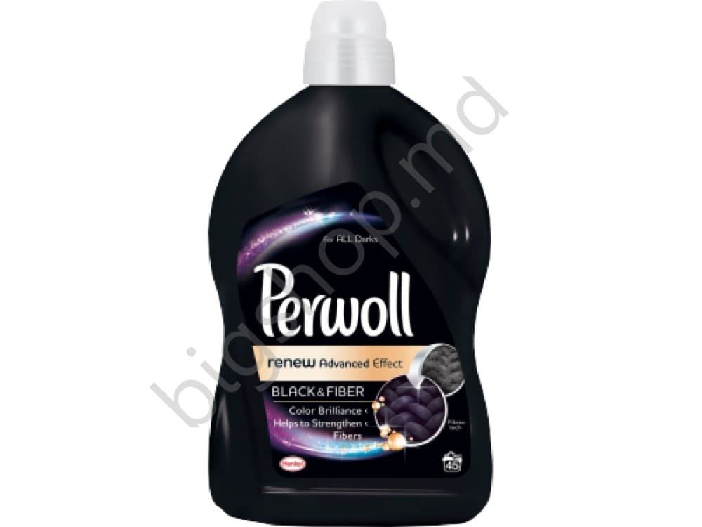 Средство для стирки Perwoll   Renew Addvanced Effect Black & Fiber 2.7 L