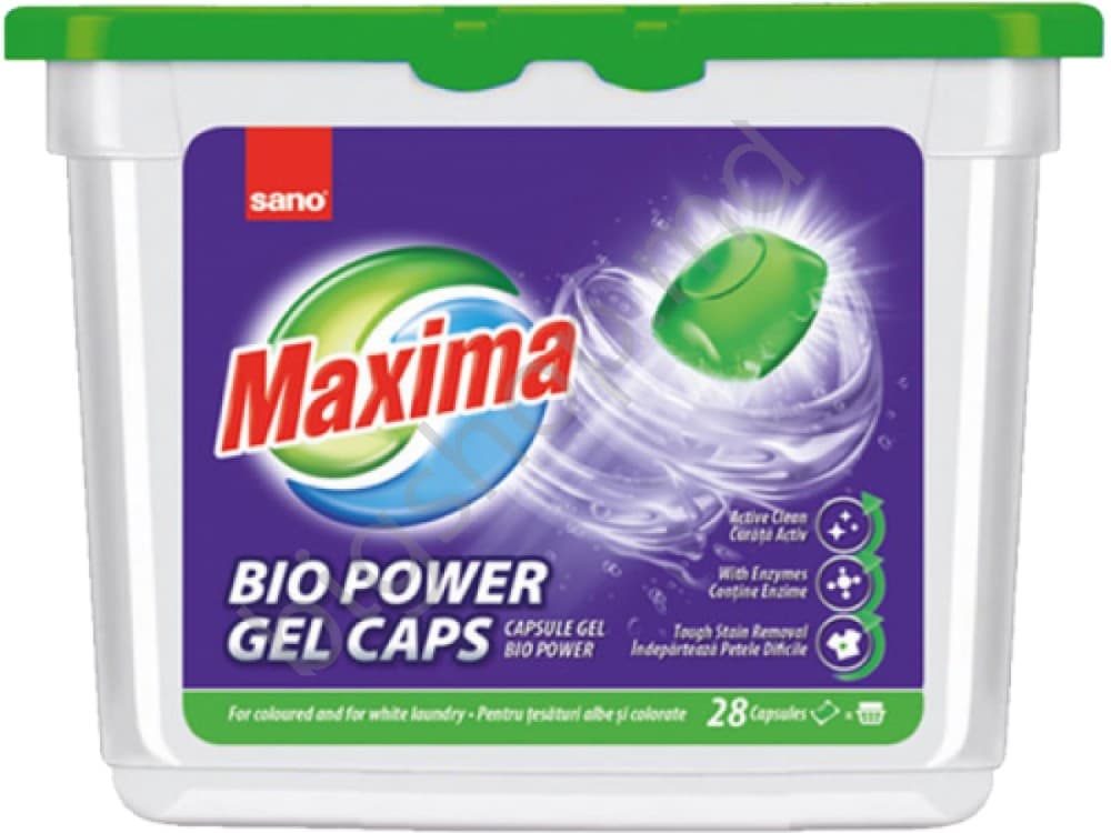 Средство для стирки Maxima Bio Power 28 capsule