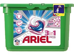 Средство для стирки Ariel 3 in 1 Pods Touch Of Lenor 15 capsule