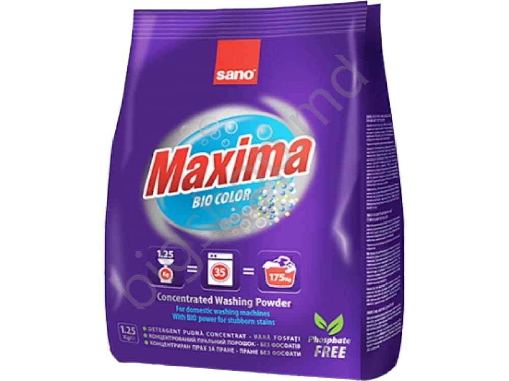 Detergent Maxima  Bio Color  1.25 kg