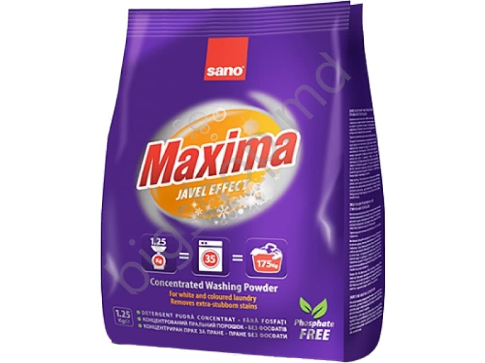 Detergent Maxima Javel Effect 1.25 kg