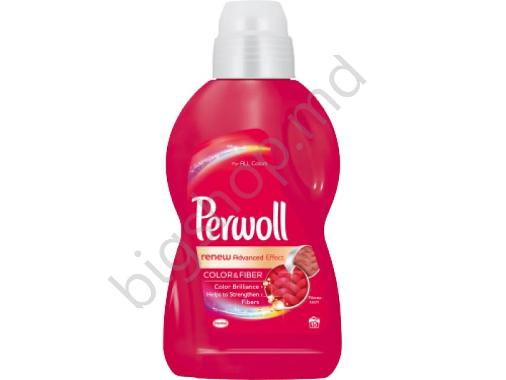 Средство для стирки Perwoll  Renew Addvanced Effect Color & Fiber 0.9 L