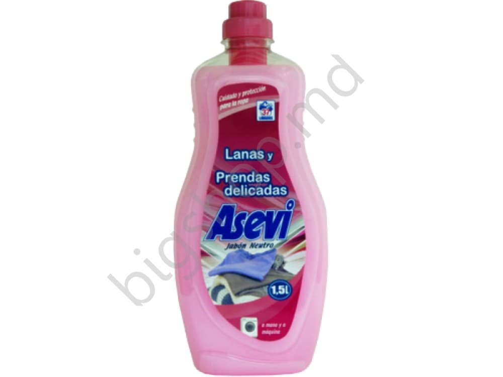 Средство для стирки Asevi  Haine delicate 1.5 L (Pink)