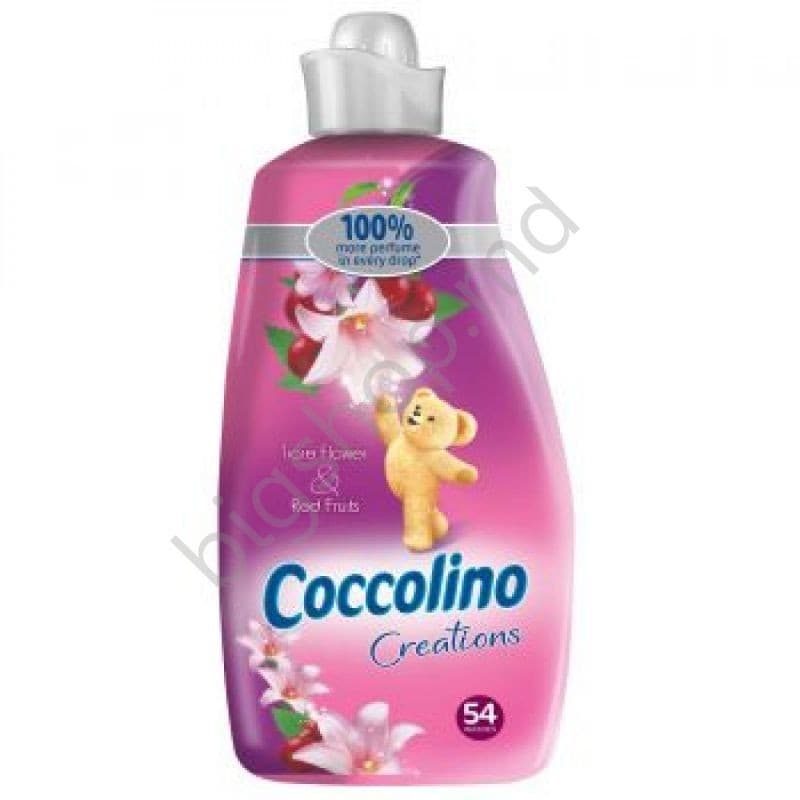 Кондиционер для белья COCCOLINO TIARE FLOWER&RED FRUITS 1,9 L 