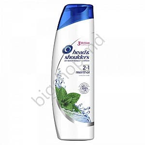 Шампунь Head & Shoulders 400ml 2in1 MENTHOL