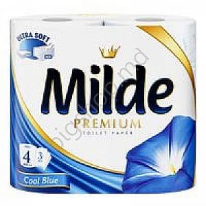  MILDE hirtie WC 4buc COOL BLUE