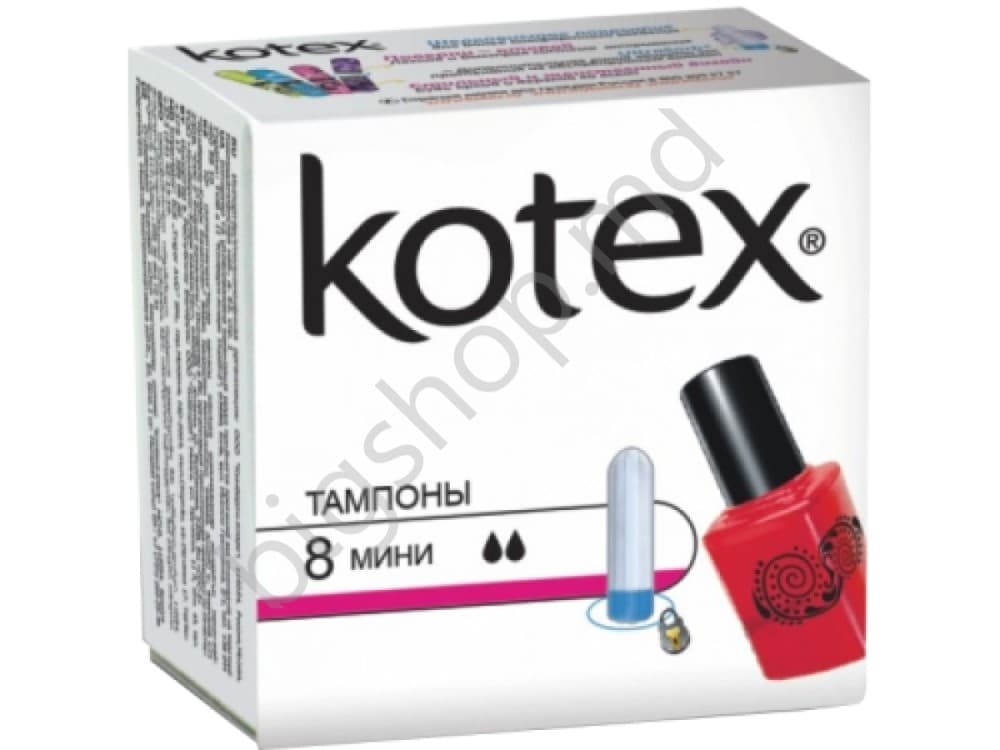 Absorbant KOTEX TAM.  8buc MINI 2 picaturi