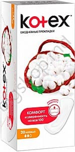 Гигиенические прокладки KOTEX 20 (ZI de ZI) NORMAL