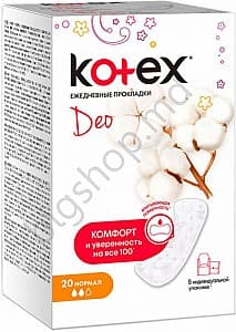 Absorbant KOTEX 20 (ZI de ZI) DEO