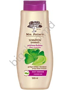 Шампунь Mrs. Potters 500ml SAMP. GIN. BILOBA KERATIN