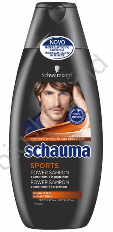Sampon SHAUMA 400ml  BAR. SPORT ENERGIE