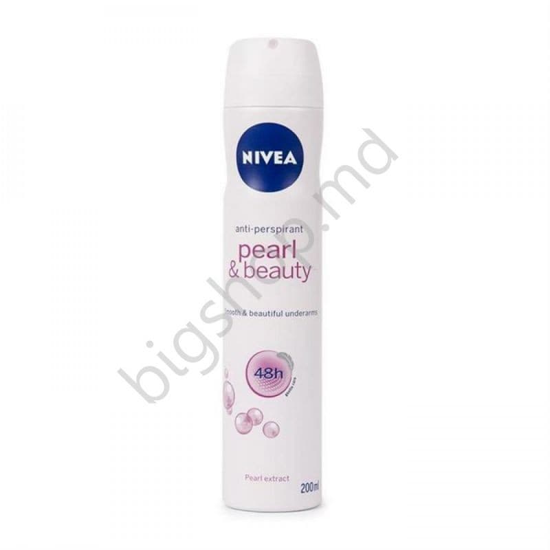  Nivea DEO SPREY 200ml FEMEI PEARL&BEAUTY