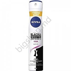  Nivea DEO SPREY 200ml FEMEI INV. B&W CLEAR