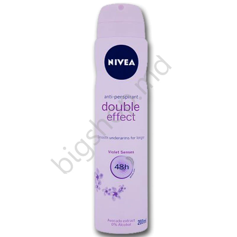  Nivea DEO SPREY 200ml FEMEI DOUBLE EFFECT