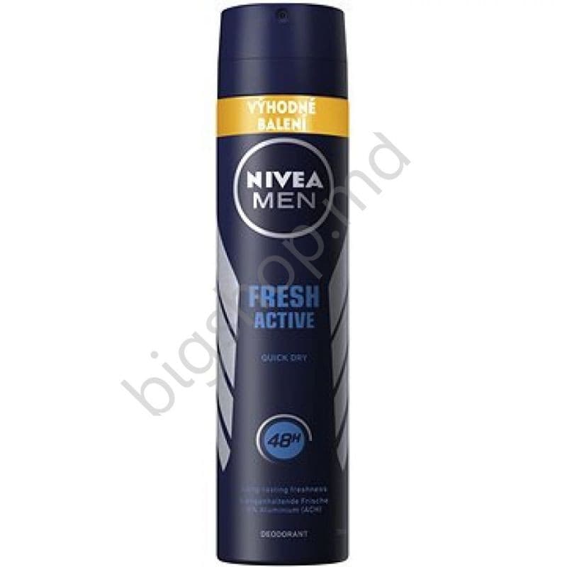  Nivea DEO SPREY 200ml MEN FRESH ACTIVE