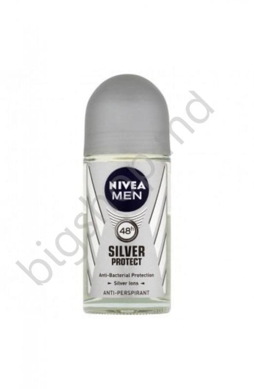  Nivea Roll-On 50ml MEN SILVER