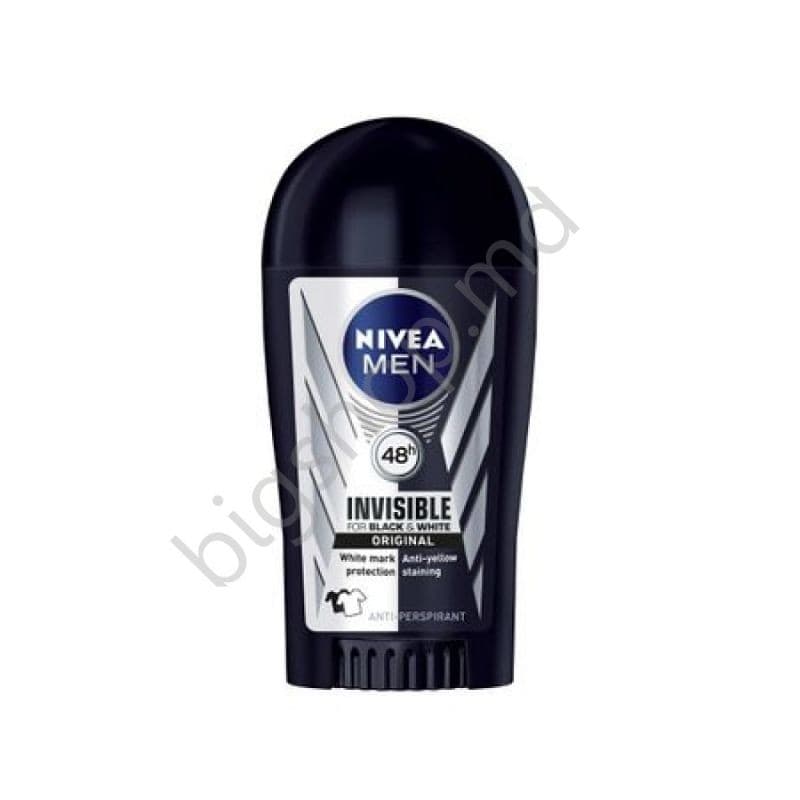  Nivea STICK 40ml MEN INV. BLACK&WHITE