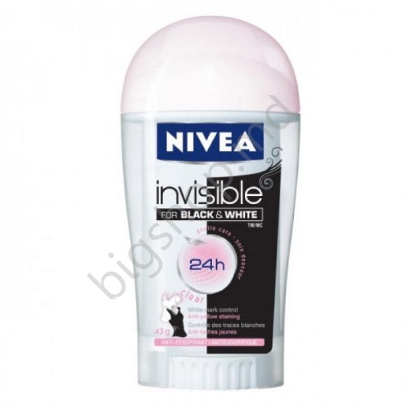  Nivea STICK 40ml FEMEI INV. BLACK&WHITE