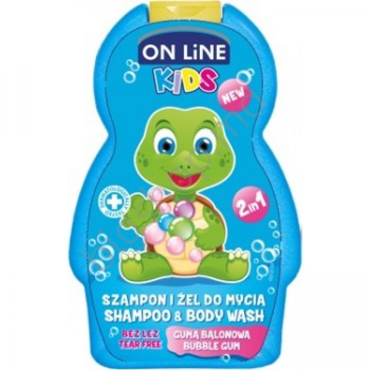 Sampon ON LINE top 250ml SAM+G.DUS COPII BUBBLE GUM