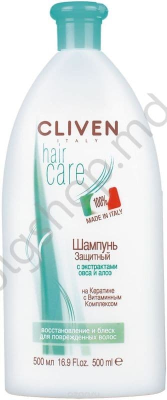 Шампунь Cliven 500ml SAMPON VERDE (PROTECTIV)