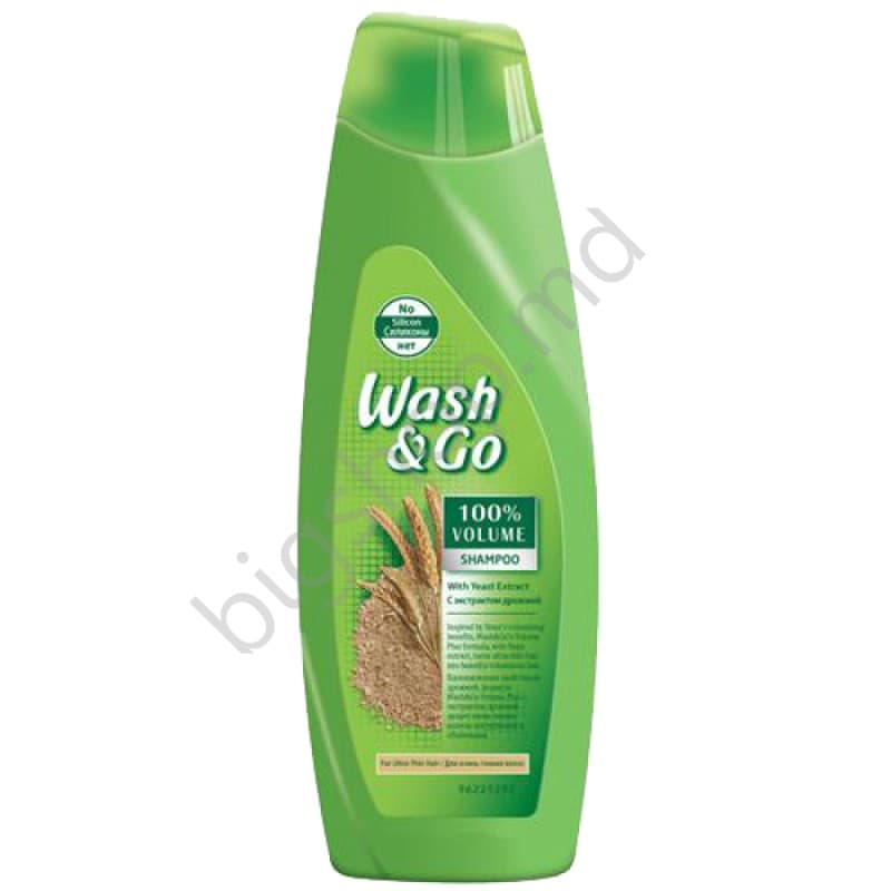 Шампунь Wash&Go 400ml YEAST