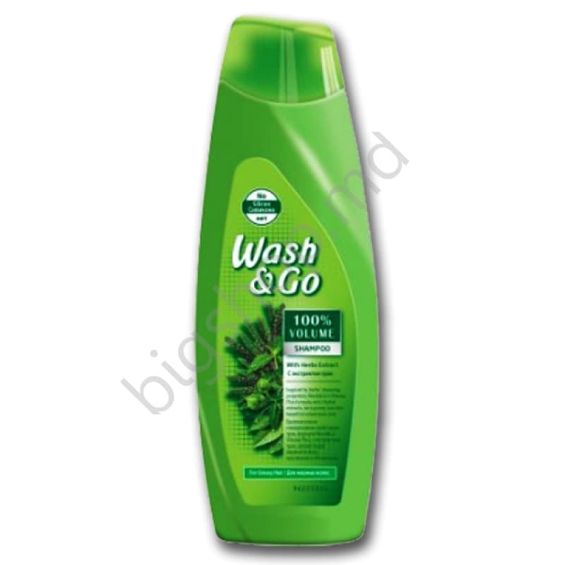 Шампунь Wash&Go 400ml HERBAL COCKTAIL