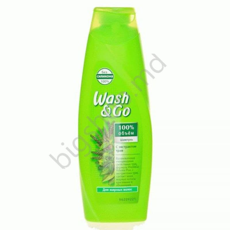 Шампунь Wash&Go 400ml 2in1 COLOR