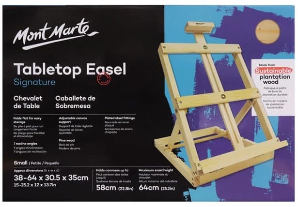 Șevalet Mont Marte Pine Table 60 x 30.5 cm