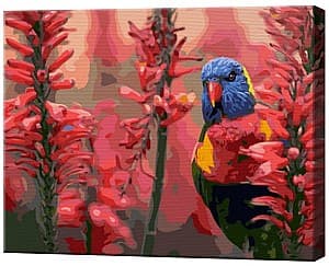 Tablou pe numere Art Gallery Pasărea printre flori, 40х50 cm