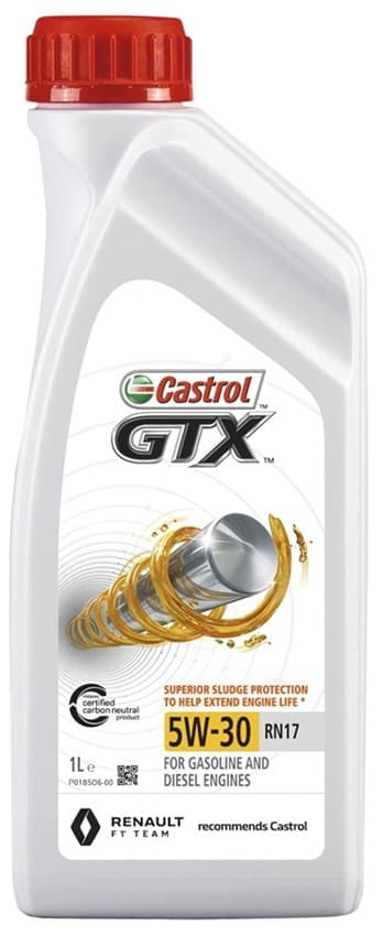 Моторное масло Castrol GTX RN17 5W30 1л