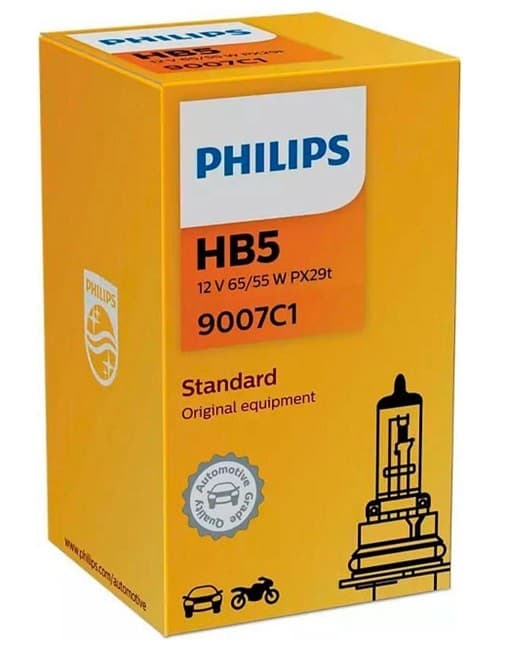 Автомобильная лампа Philips 9007C1