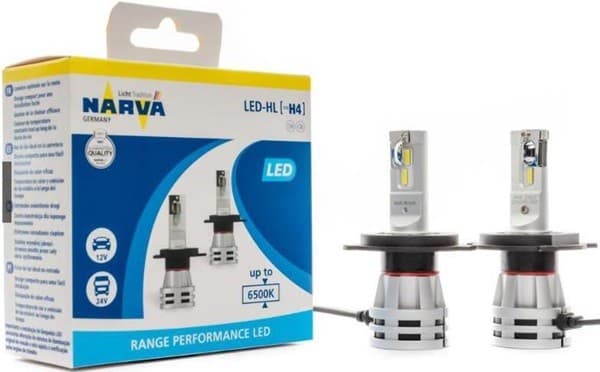 Lampă auto Narva H4 Range Performance Led 6500K (2 buc.)