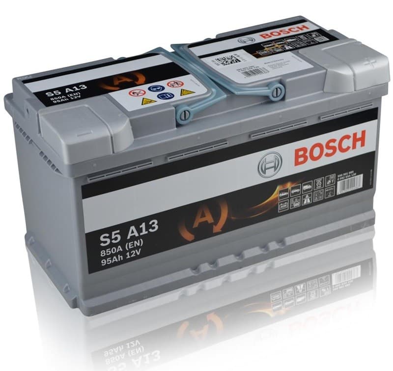 Автомобильный аккумулятор Bosch S5 AGM 12V 95Ah 850EN