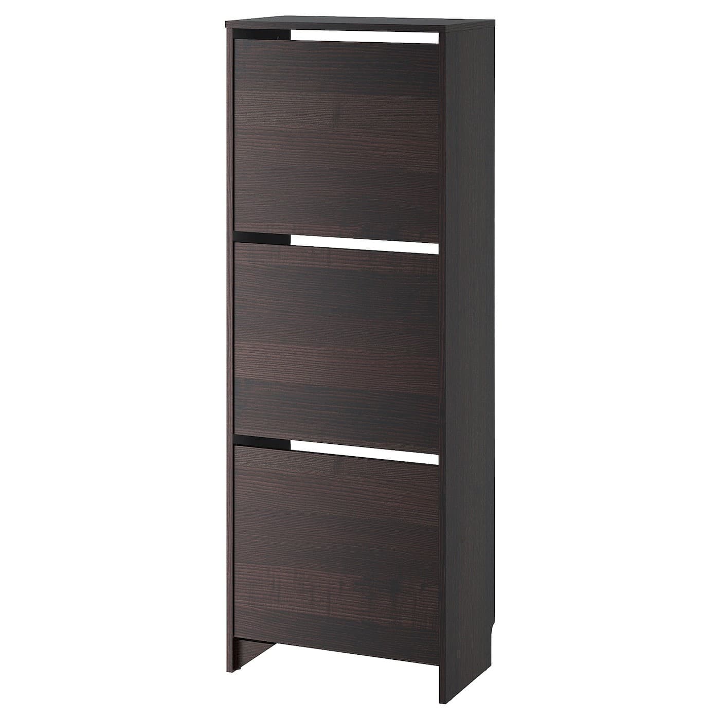Pantofar IKEA Bissa 3 compartimente Black-Brown 49x28x135 cm