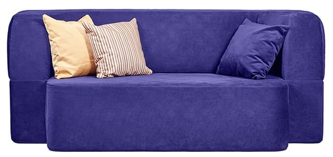 Диван Edka Meteor 200x140x40 M21 Светло-Синий