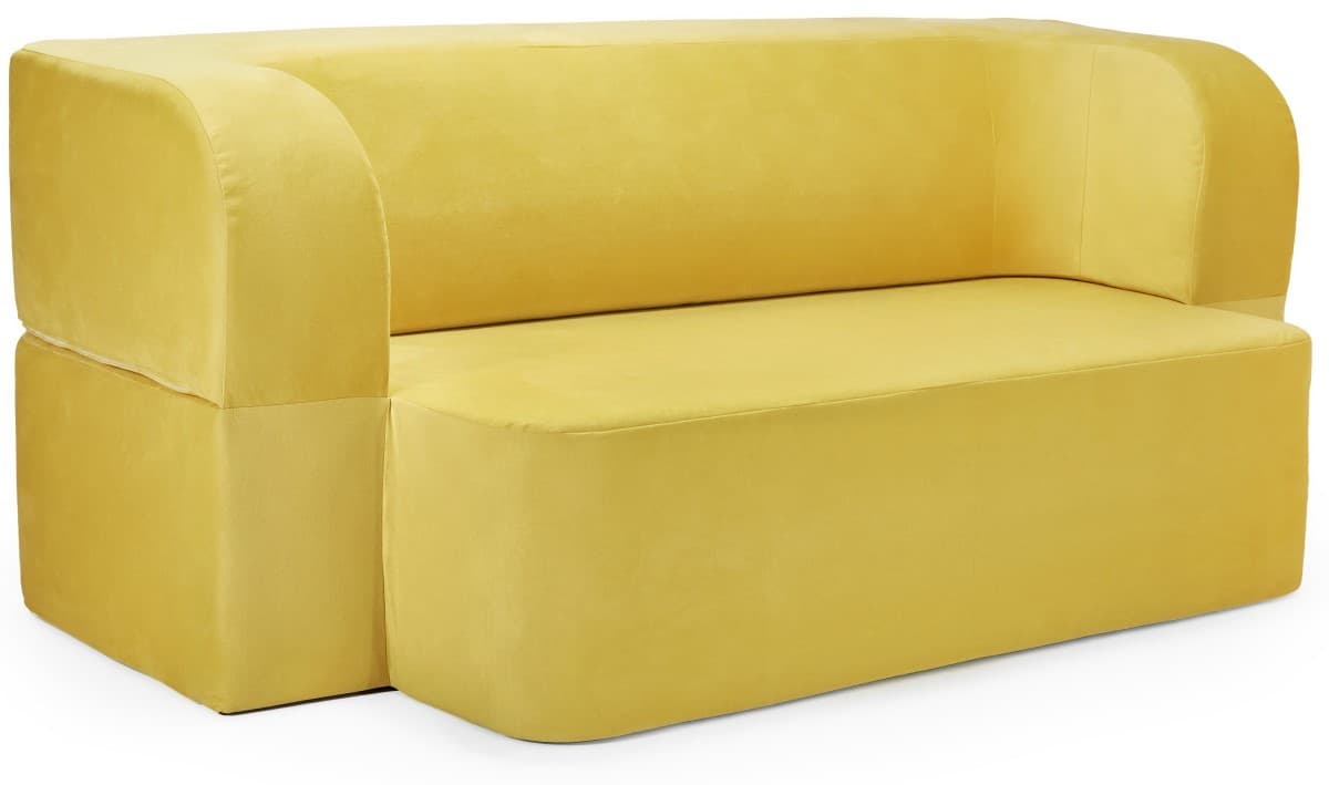 Canapea Edka Meteor 180x120x32 M101 Galben Ocru