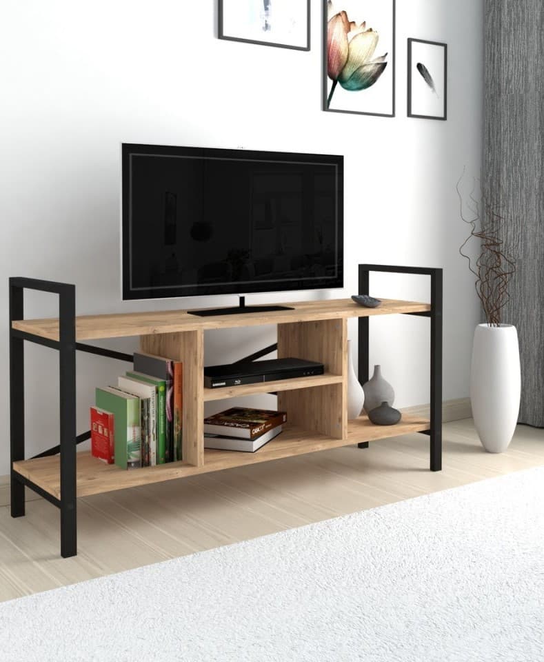 Comoda TV Fabulous 61x120 (Pine/Black)