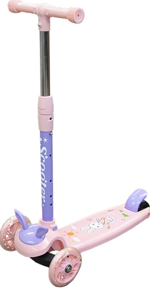 Trotinetă New World F010 Pink
