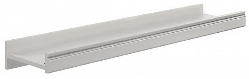 Raft de perete Yasen White 120 Pin Argintiu
