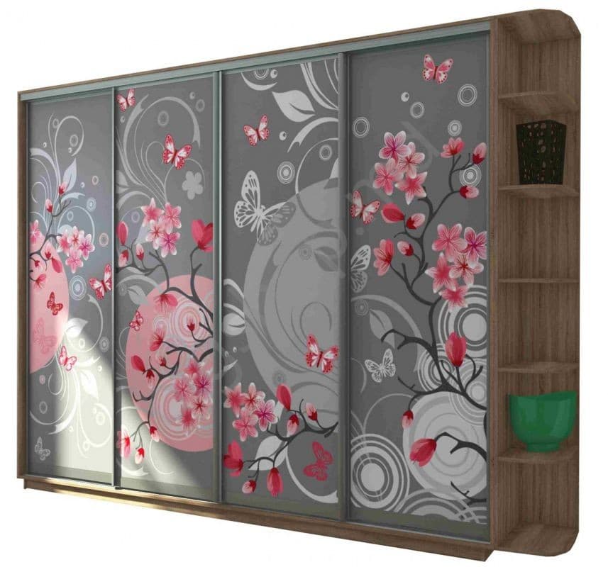 Dulap-Cupe Confort-NV 4D Foto imprimare (330x45cm)