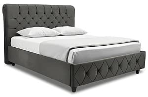 Кровать Alcantara Bianca 140x200 Textile Grey