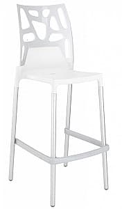 Барный стул Papatya Ego Rock Bar White/White